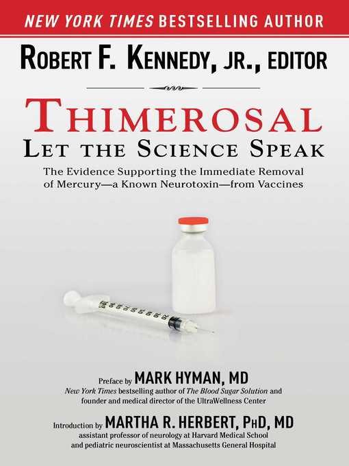 Title details for Thimerosal by Robert F. Kennedy - Available